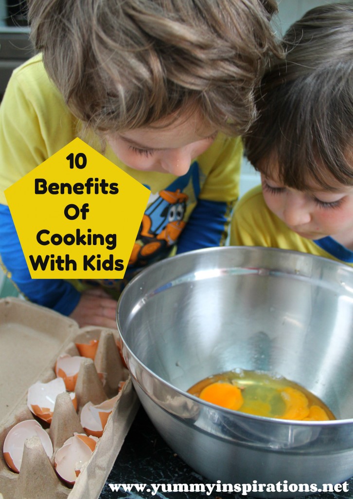 10 Benefits Of Cooking With Kids