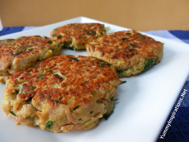 Tuna And Spinach Burgers Recipe - Easy Tuna Recipes