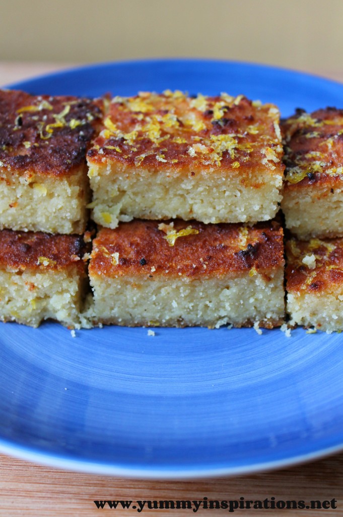 Grain Free Lemon Drizzle Cake