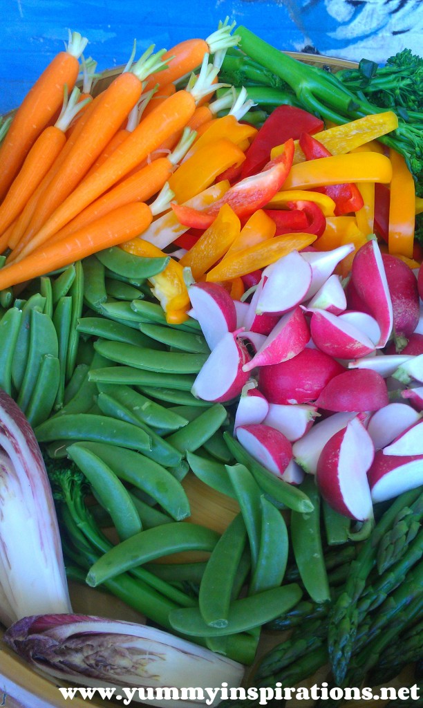 Food Bloggers Conference Bright Vegetables