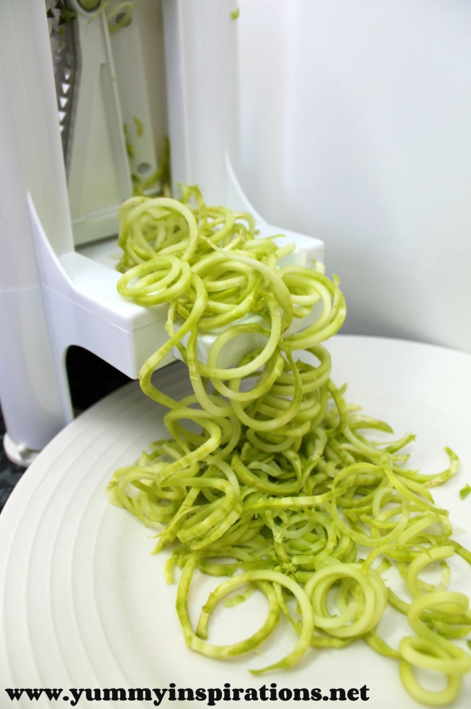 Vegetable Spiralizer Recipe Noodles Broccoli