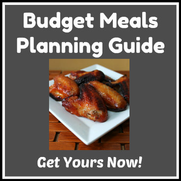 Budget Meals Planning Guide 350 by 350