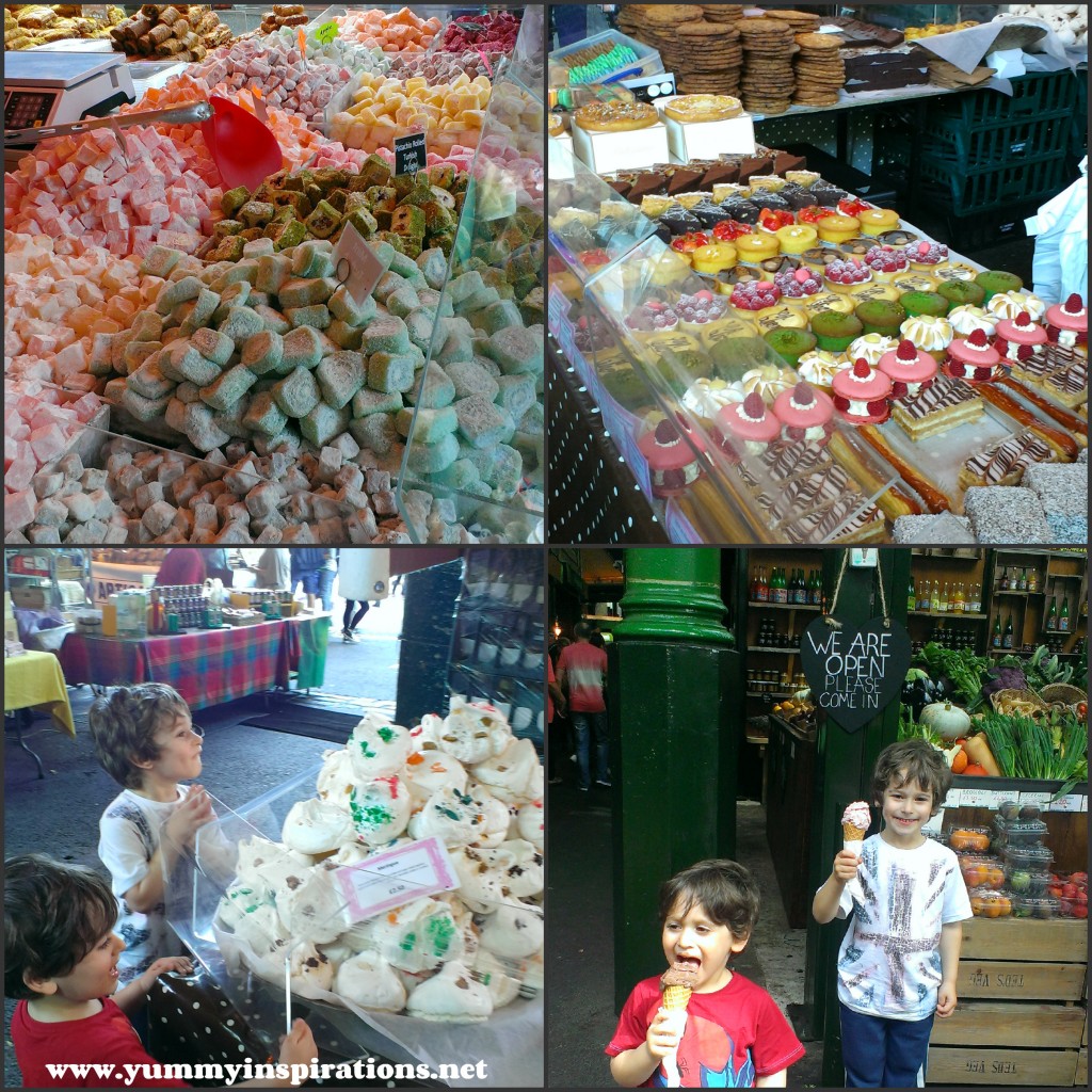Borough Market London Turkish Delight Meringues Sweet Treats