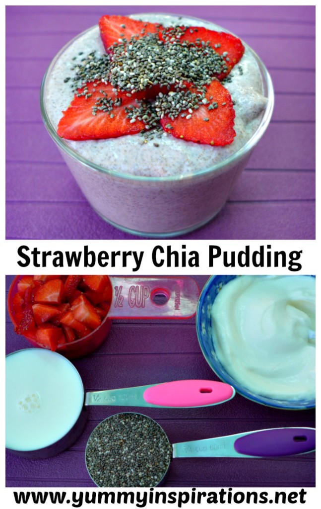 Strawberry Chia Pudding Recipe and Video Tutorial