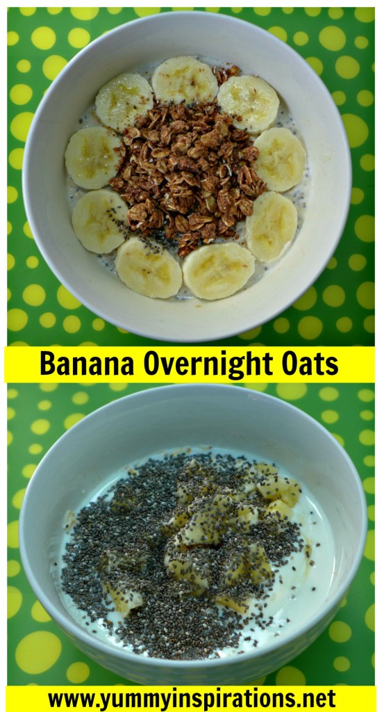 Banana Overnight Oats Recipe + Video