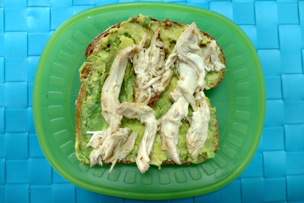 Chicken and Avocado on Toast