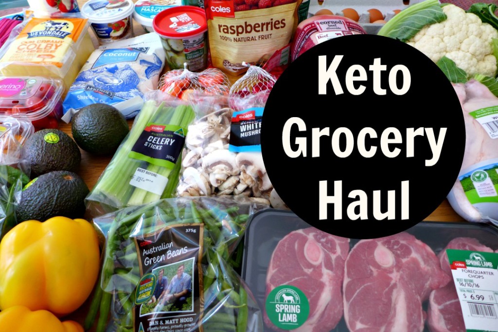 Keto Diet Grocery Haul - Coles Australia Food Haul - Low Carb Weight Loss